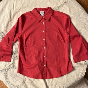 Ann Taylor Loft Stretch Petite Blouse (8P)